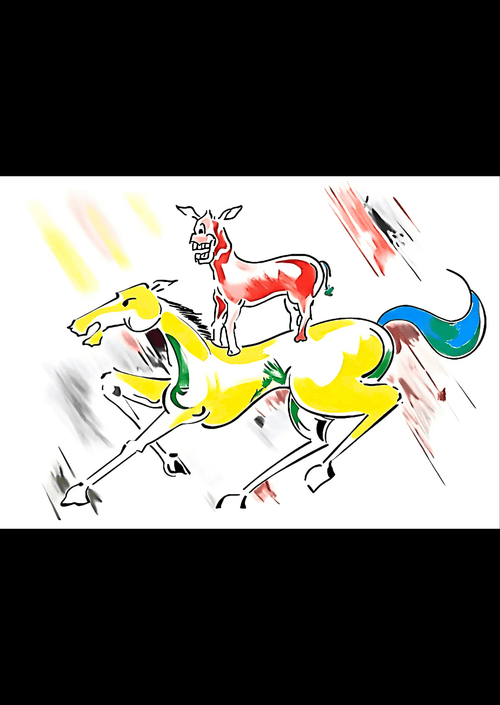 CA109 - MAJNU BHAI Metal Poster by Alumenarc