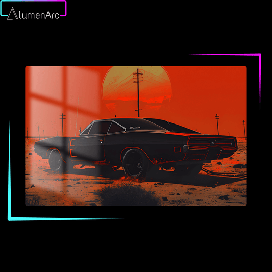 CCA063-MC Metal Poster by Alumenarc