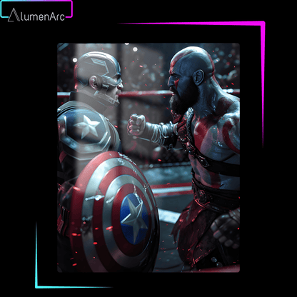 CG066-Fight Metal Poster by Alumenarc