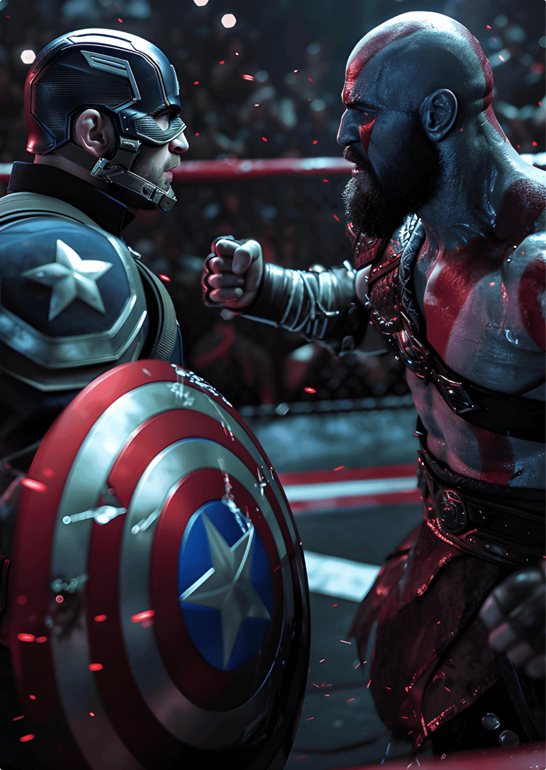 CG066 - Fight Metal Poster by Alumenarc