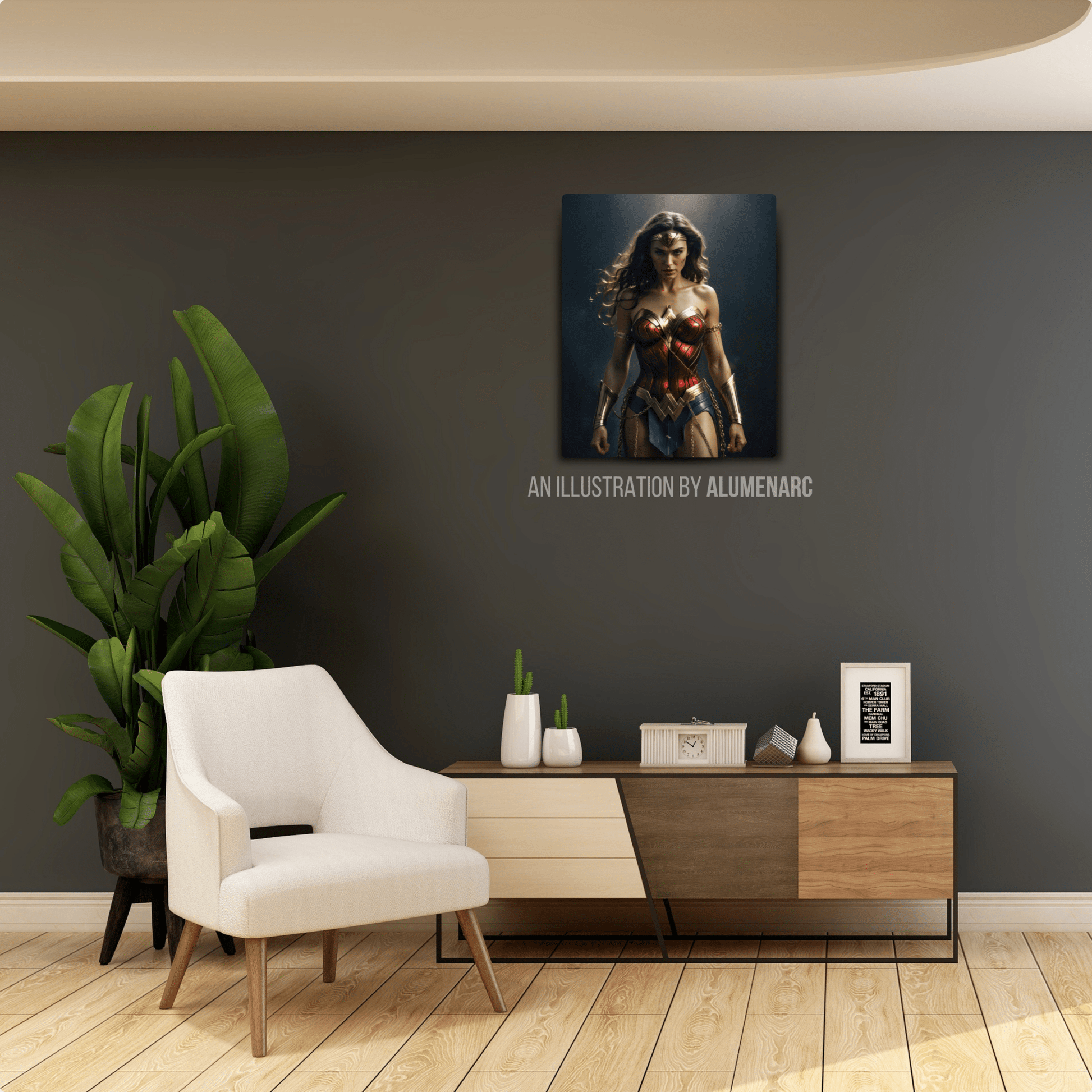 CM001-WW Metal Poster by Alumenarc