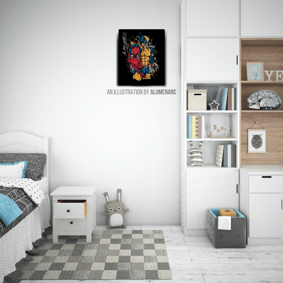 CM002 - W&D Metal Poster by Alumenarc