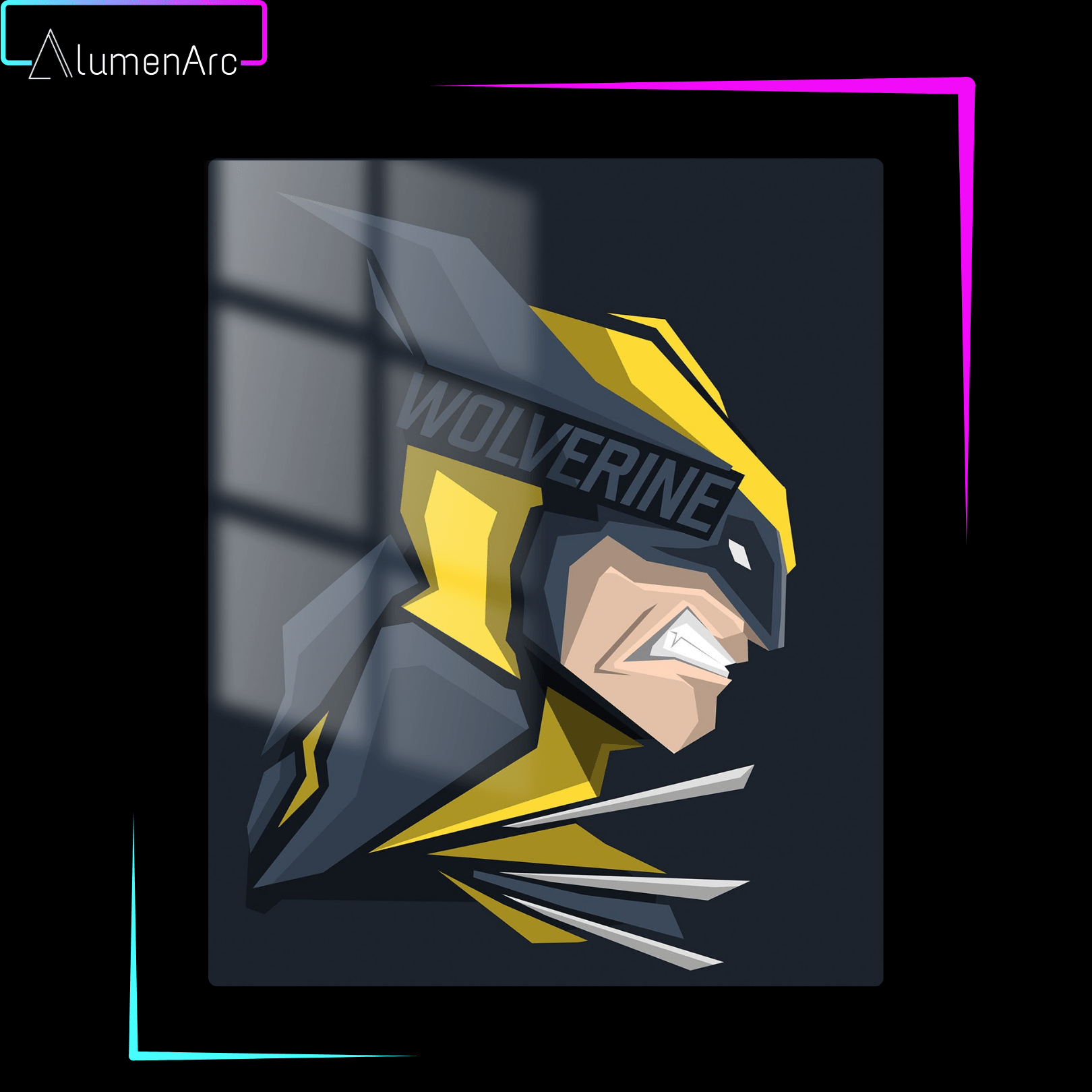 CM003-W Metal Poster by Alumenarc