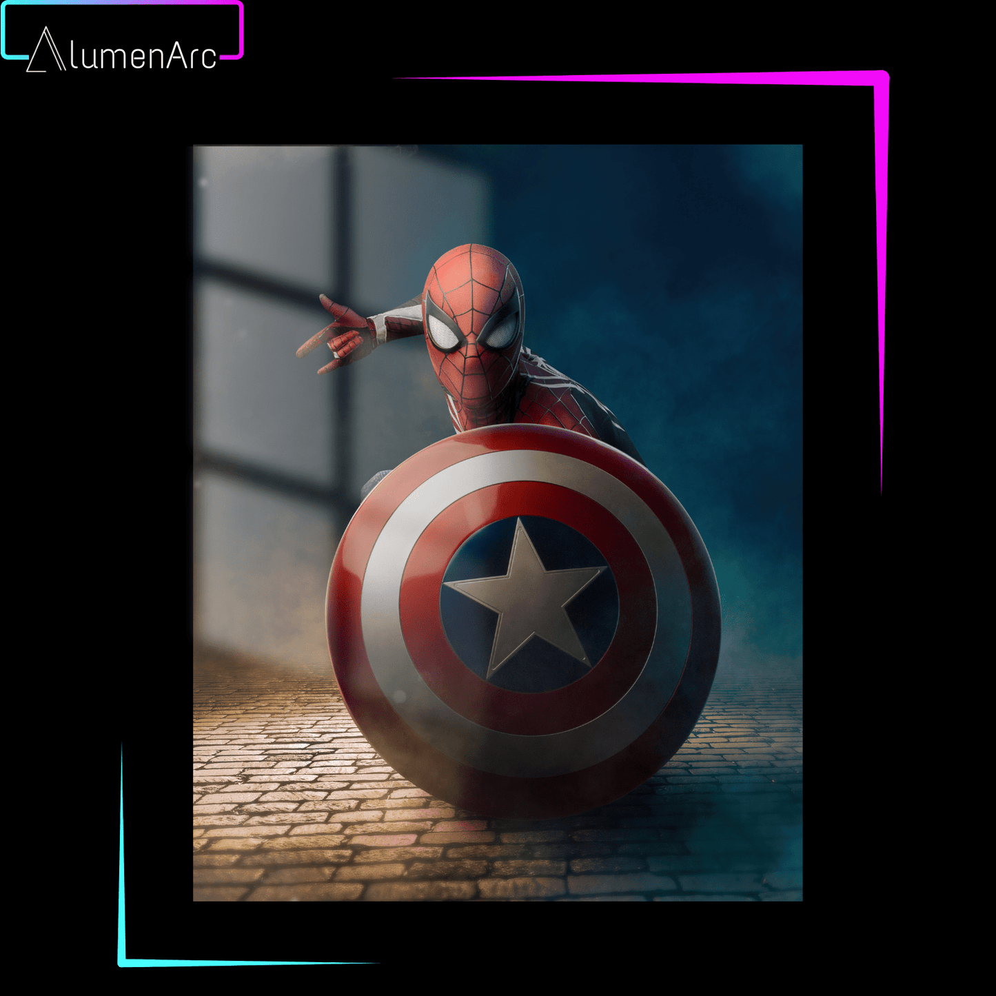 CM009-S Metal Poster by Alumenarc