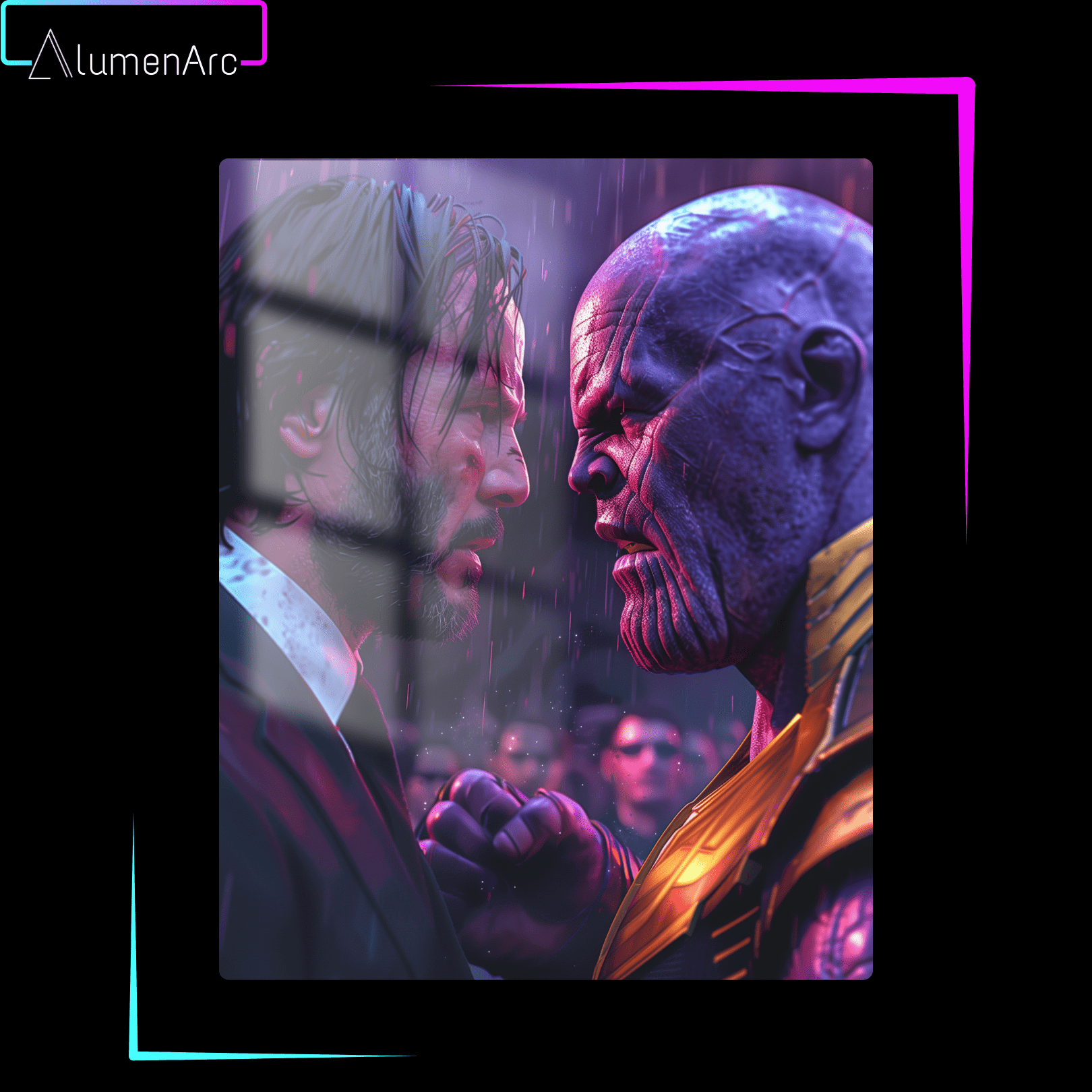 CM067-JWT Metal Poster by Alumenarc