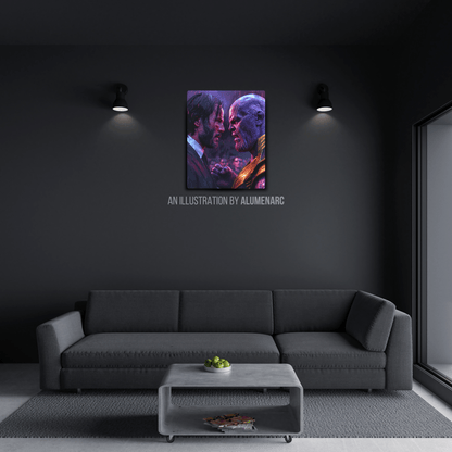 CM067-JWT Metal Poster by Alumenarc