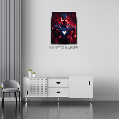 CM087-IM Metal Poster by Alumenarc