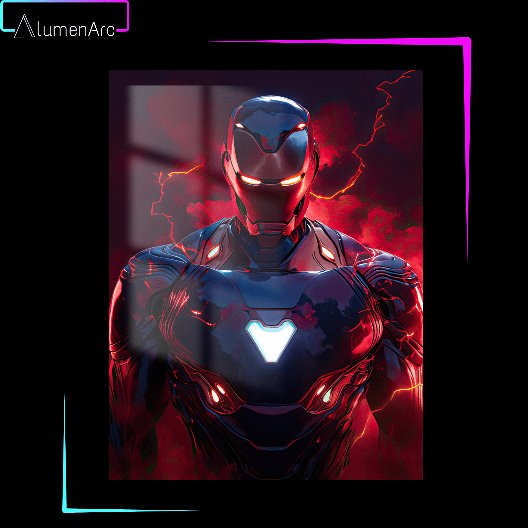 CM087-IM Metal Poster by Alumenarc