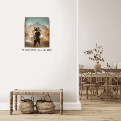 G014-P Metal Poster by Alumenarc