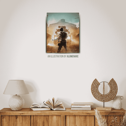G014-P Metal Poster by Alumenarc
