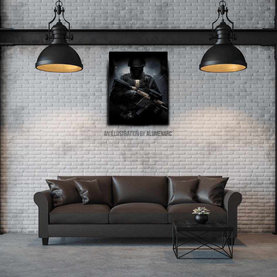 G049 - COD Metal Poster by Alumenarc
