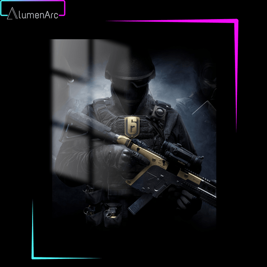 G049-COD Metal Poster by Alumenarc