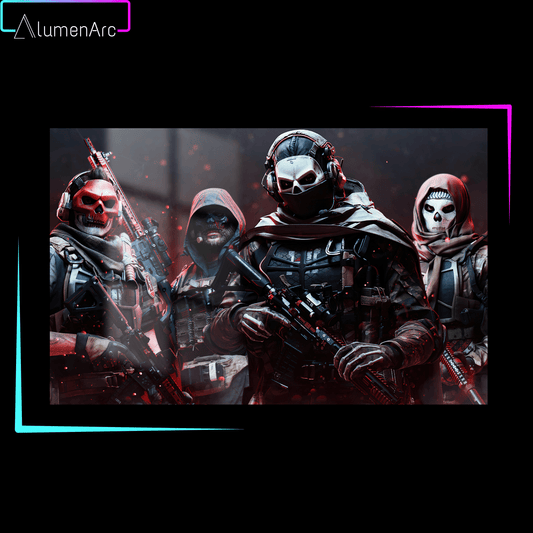 G089-COD Metal Poster by Alumenarc