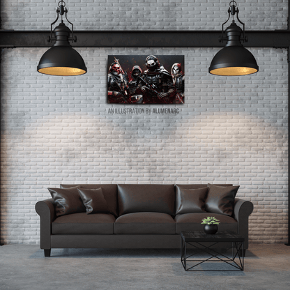 G089-COD Metal Poster by Alumenarc
