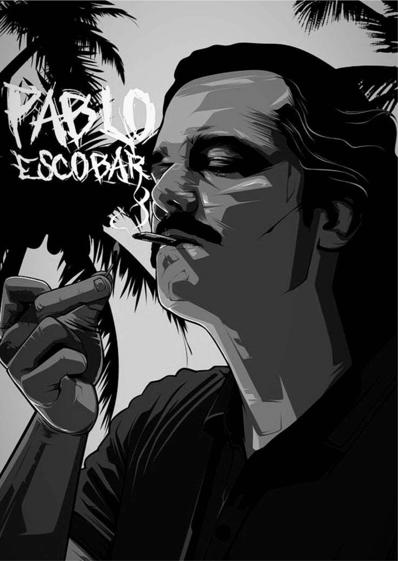 G111 - PABLO Metal Poster by Alumenarc