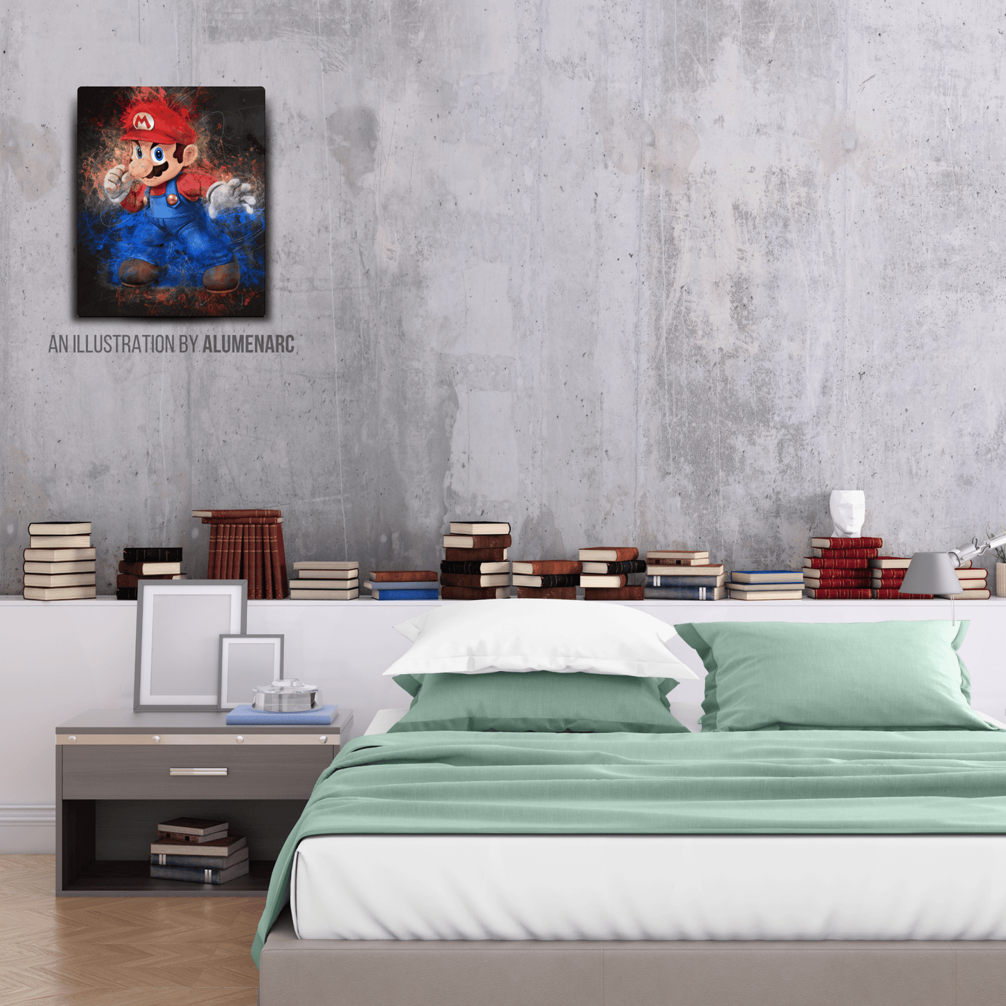 M025-M Metal Poster by Alumenarc