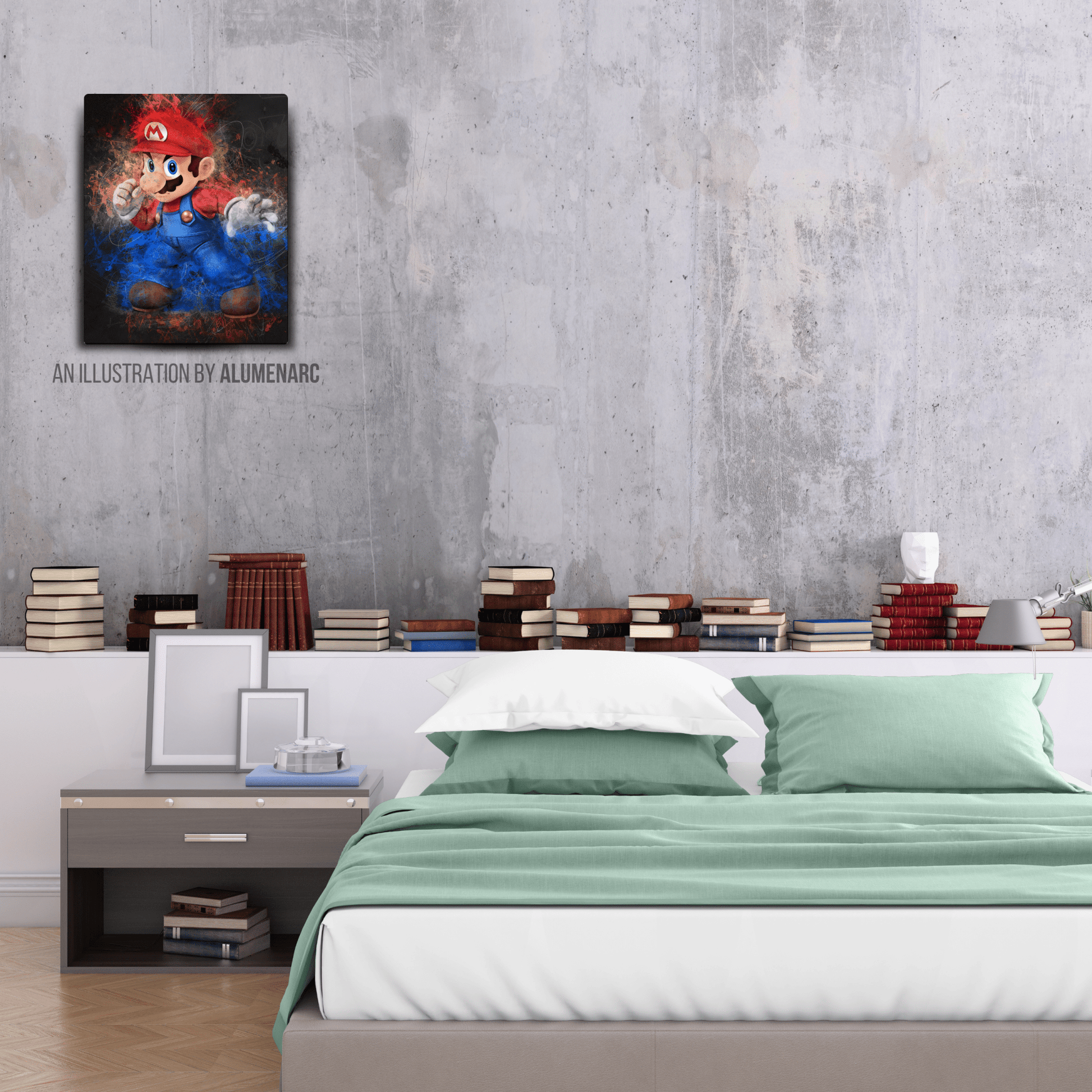 M025-M Metal Poster by Alumenarc