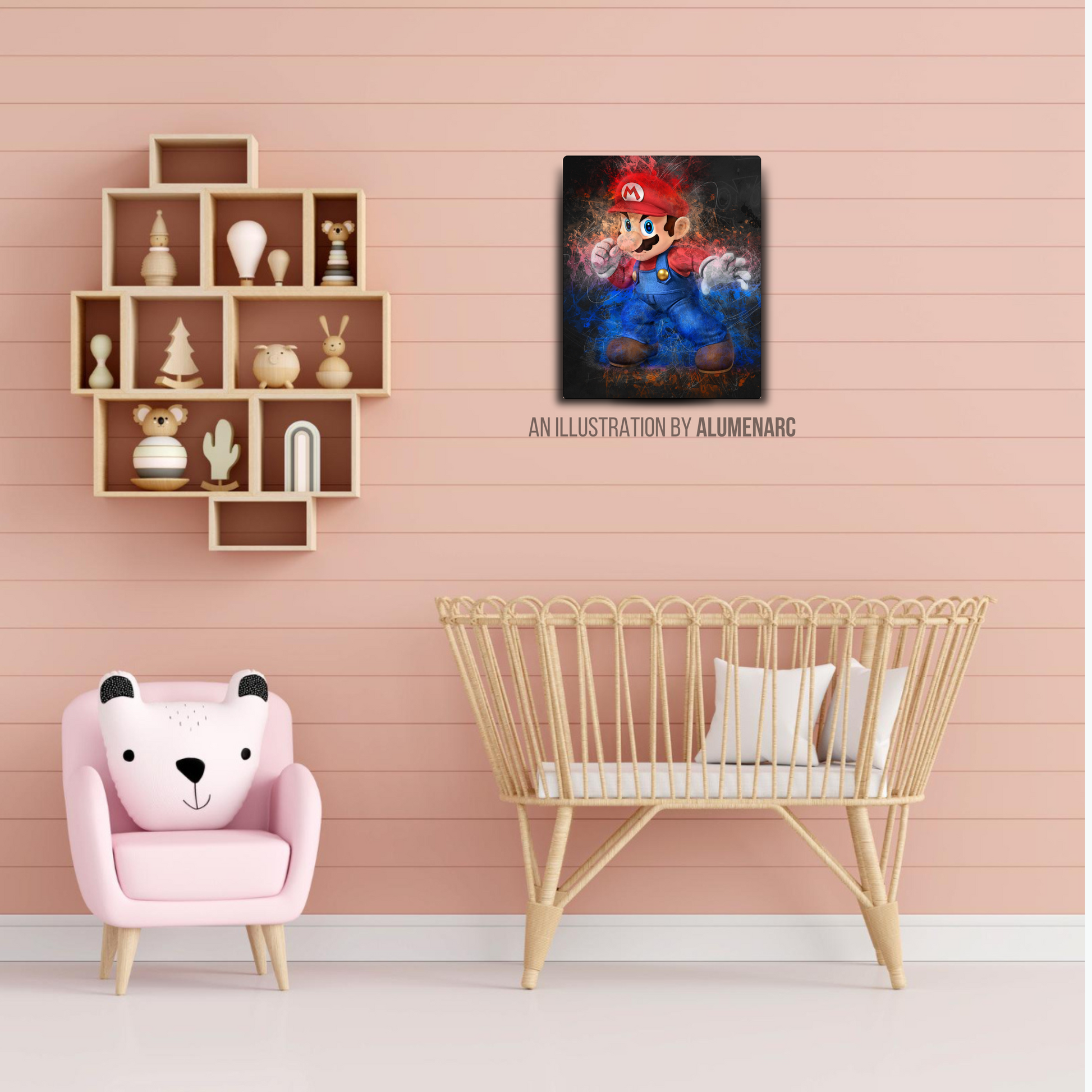 M025-M Metal Poster by Alumenarc