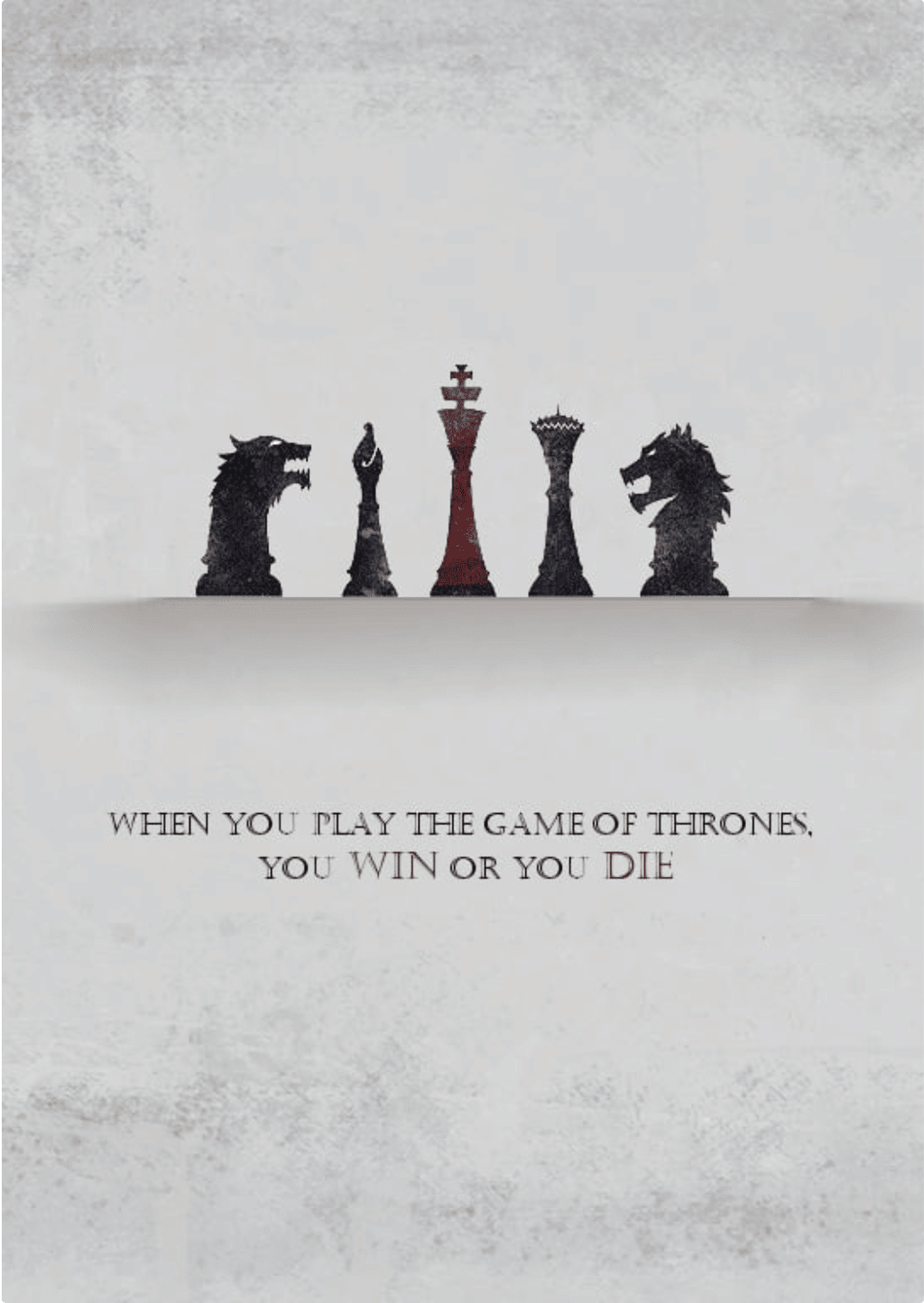 Q055 - GOT Metal Poster by Alumenarc