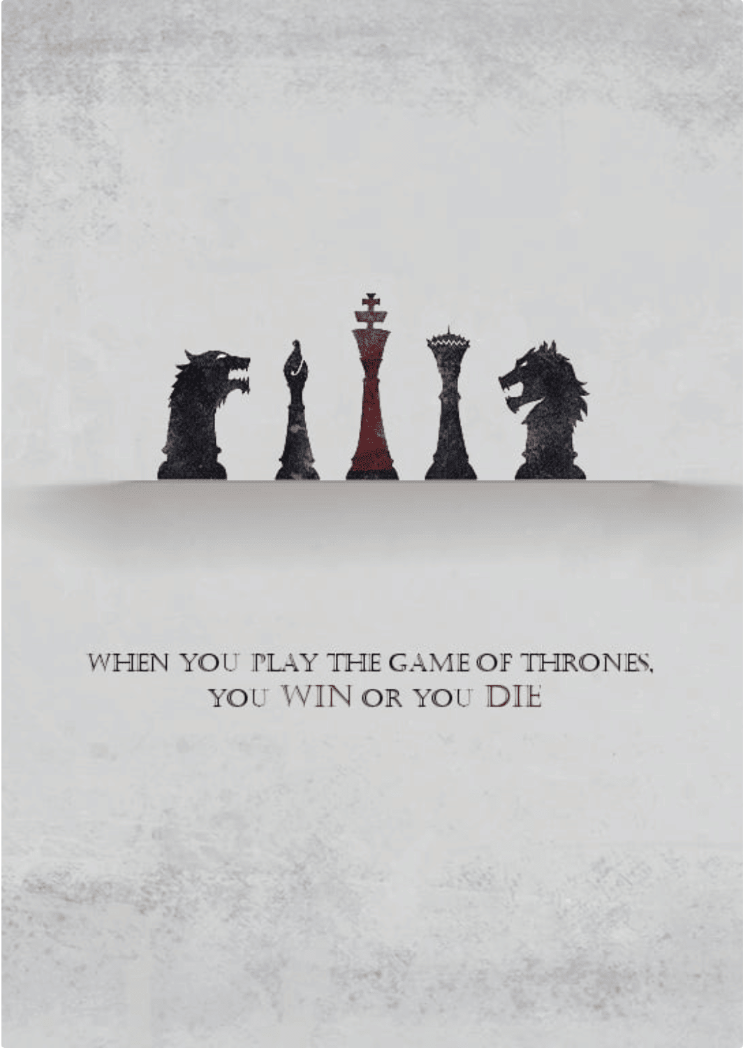 Q055 - GOT Metal Poster by Alumenarc