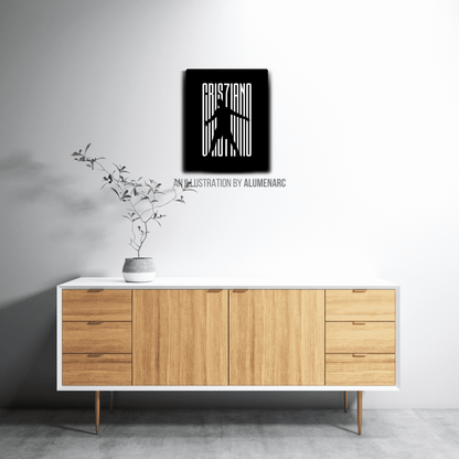 S057-CR Metal Poster by Alumenarc