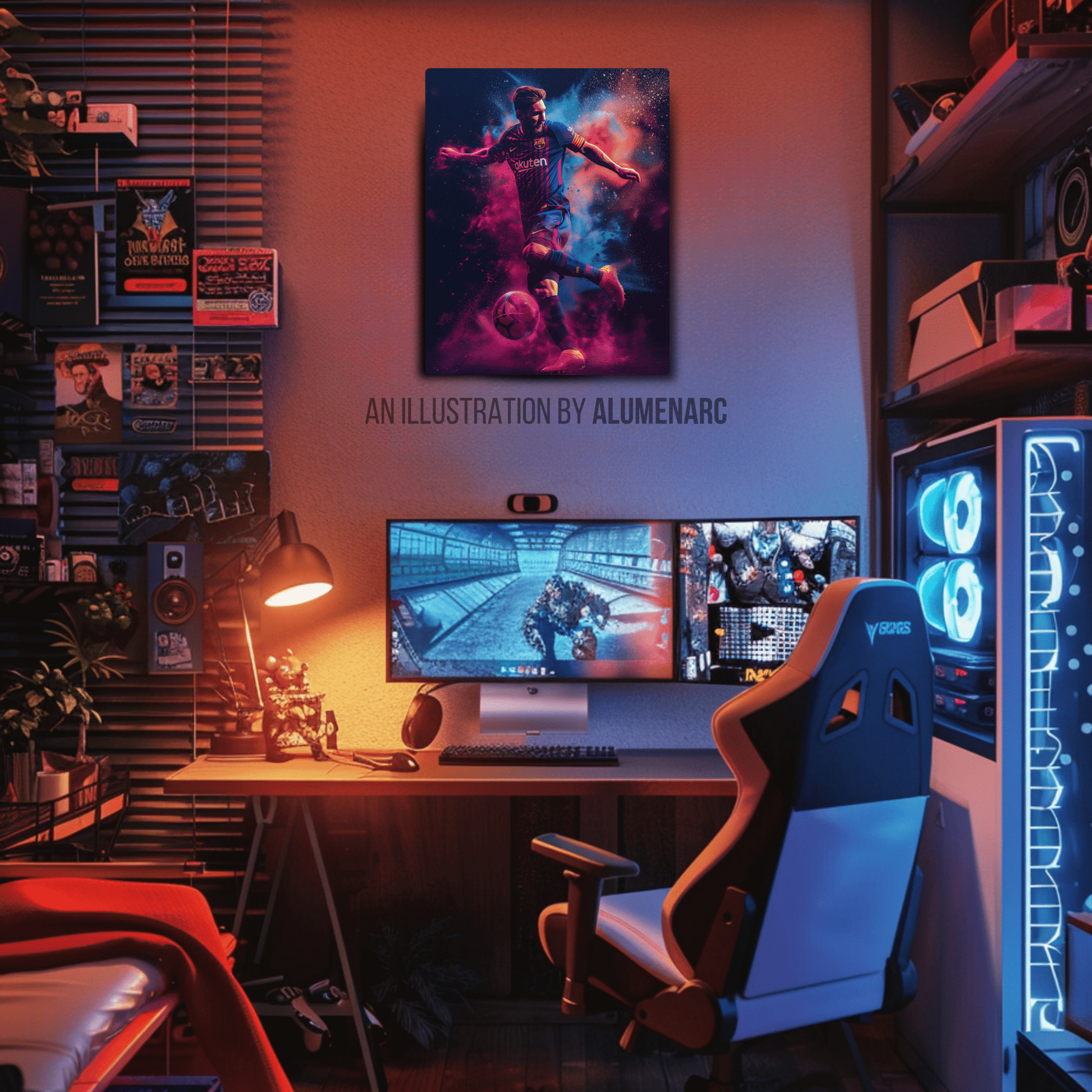 SG068-LM Metal Poster by Alumenarc