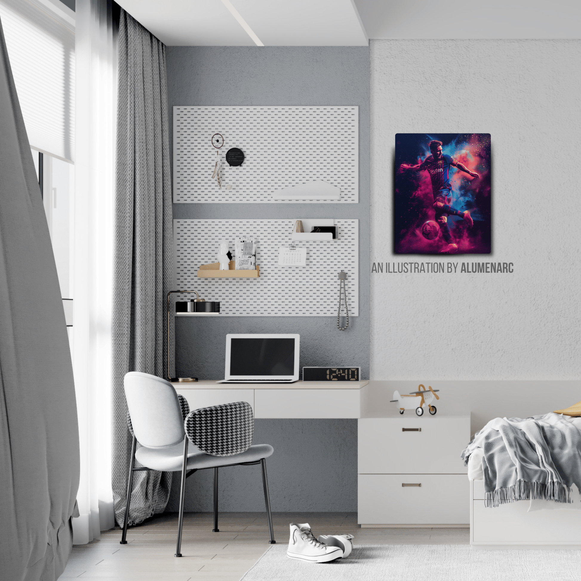 SG068-LM Metal Poster by Alumenarc