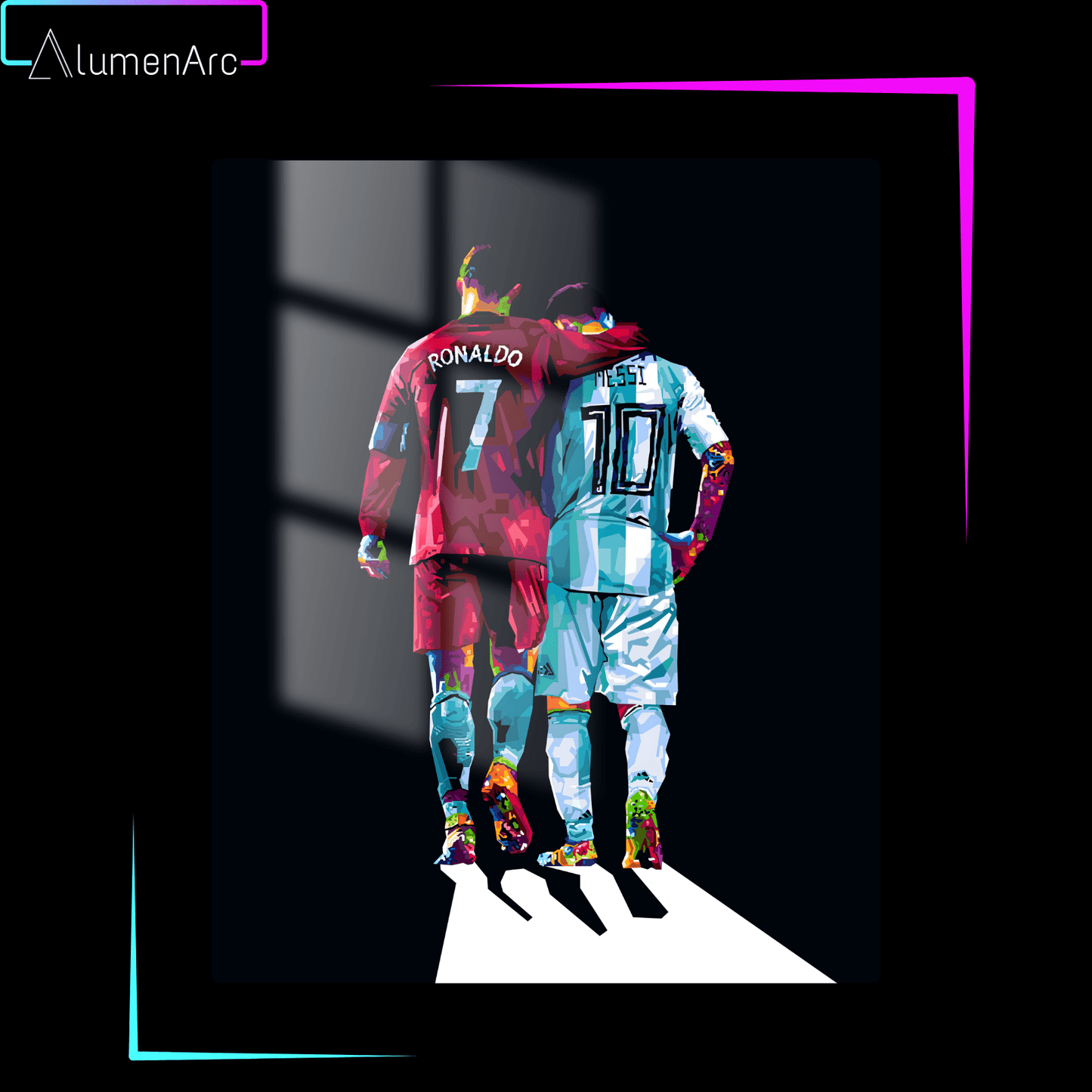 SG071-LMCR Metal Poster by Alumenarc