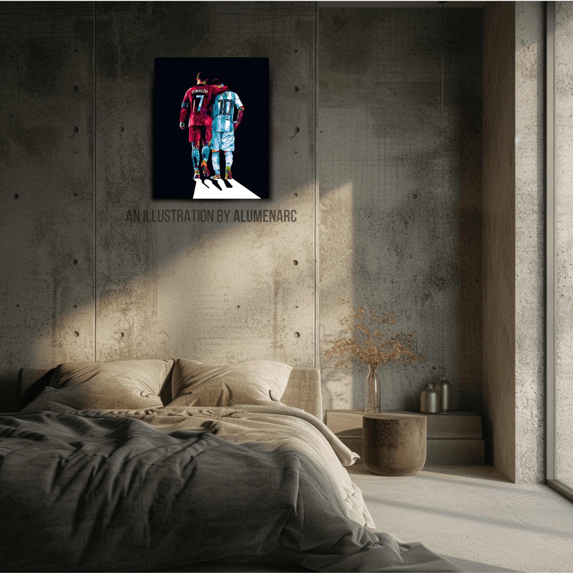 SG071-LMCR Metal Poster by Alumenarc