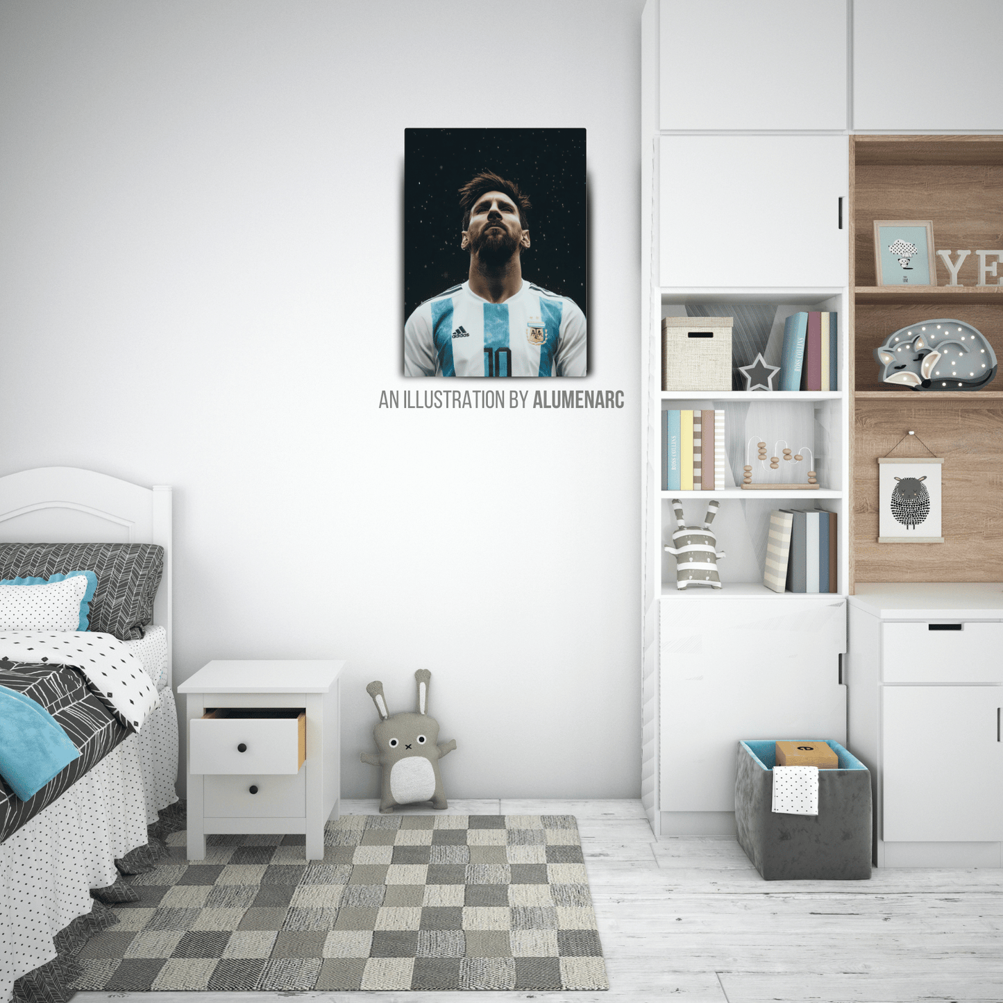 SG106 - LM Metal Poster by Alumenarc