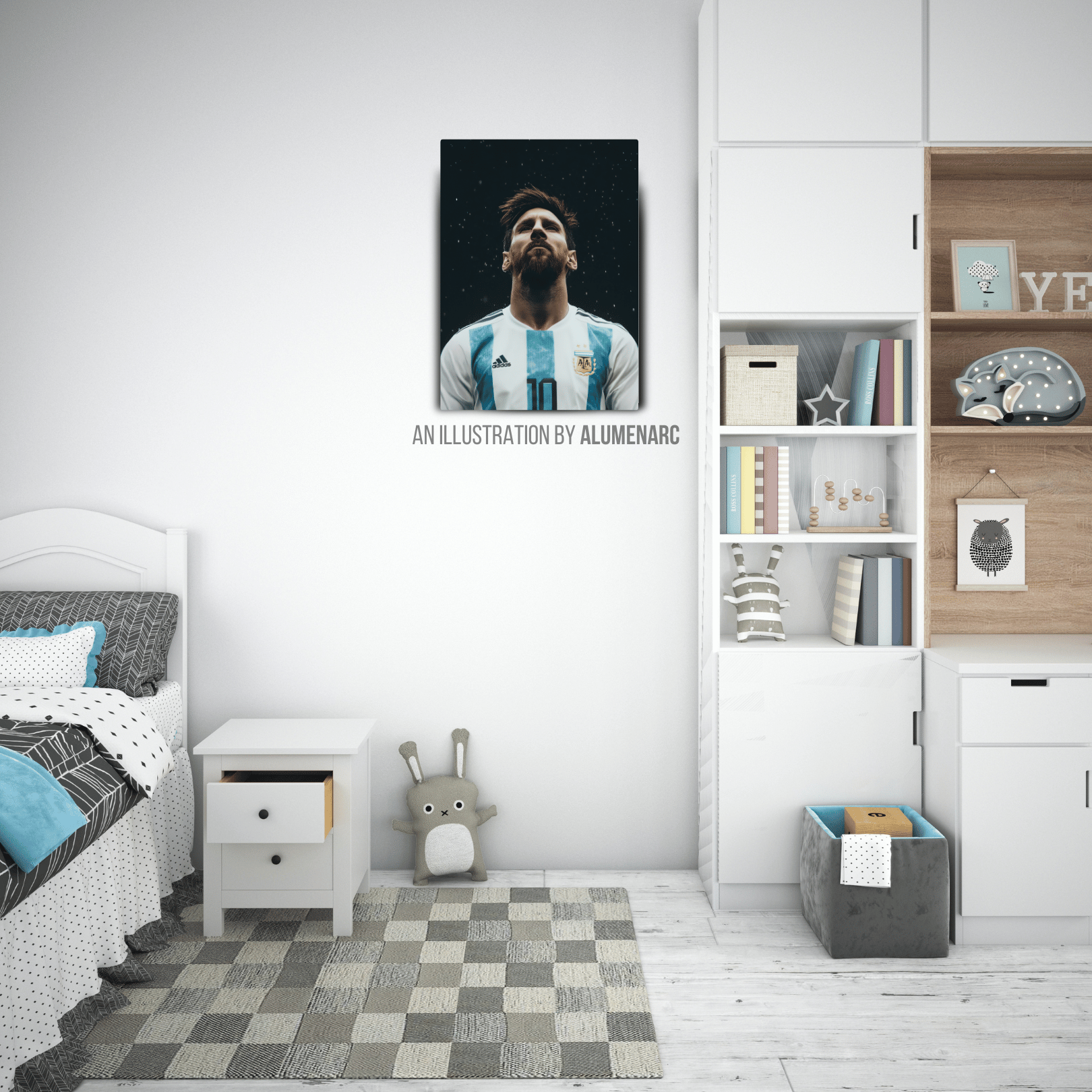 SG106 - LM Metal Poster by Alumenarc